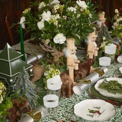 Mrs. Alice Heidi & Hans Skier Starter Plates (Set of 4)< Starter Plates | Crockery Sets