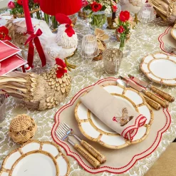 Mrs. Alice Henrietta the Brown Hen (Pair) - 21cm< Spring Decorations