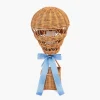 Mrs. Alice Hot Air Balloon Rechargeable Lamp with Blue Bow< Rechargeable Table Lamps | Lamp Stands