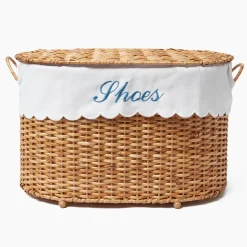Mrs. Alice Isabella Rattan Basket (Medium)< For The Hostess | For The Rattan Lover