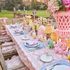 Mrs. Alice Isla Blue & Pink Placemats (Set of 4)< Placemats