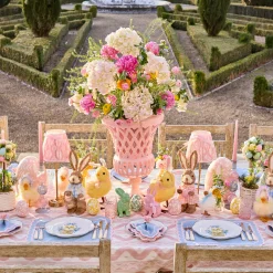 Mrs. Alice Isla Blue & Pink Placemats (Set of 4)< Placemats