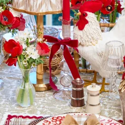 Mrs. Alice Ivorine & Rosewood Salt & Pepper Set< Crockery Sets | For The Hostess