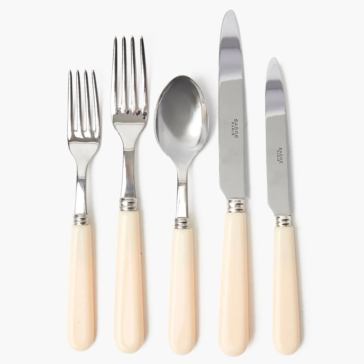 Mrs. Alice Ivory Cutlery Set (5 Piece)< Cutlery Sets