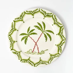 Mrs. Alice Jardin de Palmier Starter Plates (Set of 4)< Summer Crockery | Starter Plates