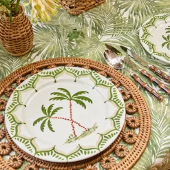 Mrs. Alice Jardin de Palmier Starter Plates (Set of 4)< Summer Crockery | Starter Plates