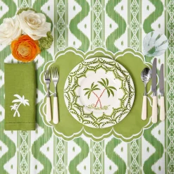 Mrs. Alice Jardin de Palmier Starter Plates (Set of 4)< Summer Crockery | Starter Plates