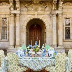 Mrs. Alice Josephine Green & Blue Starter Plate< Starter Plates