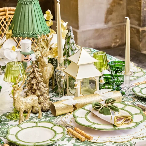 Mrs. Alice Joy Gold Candle Set< Candles | Candlescapes