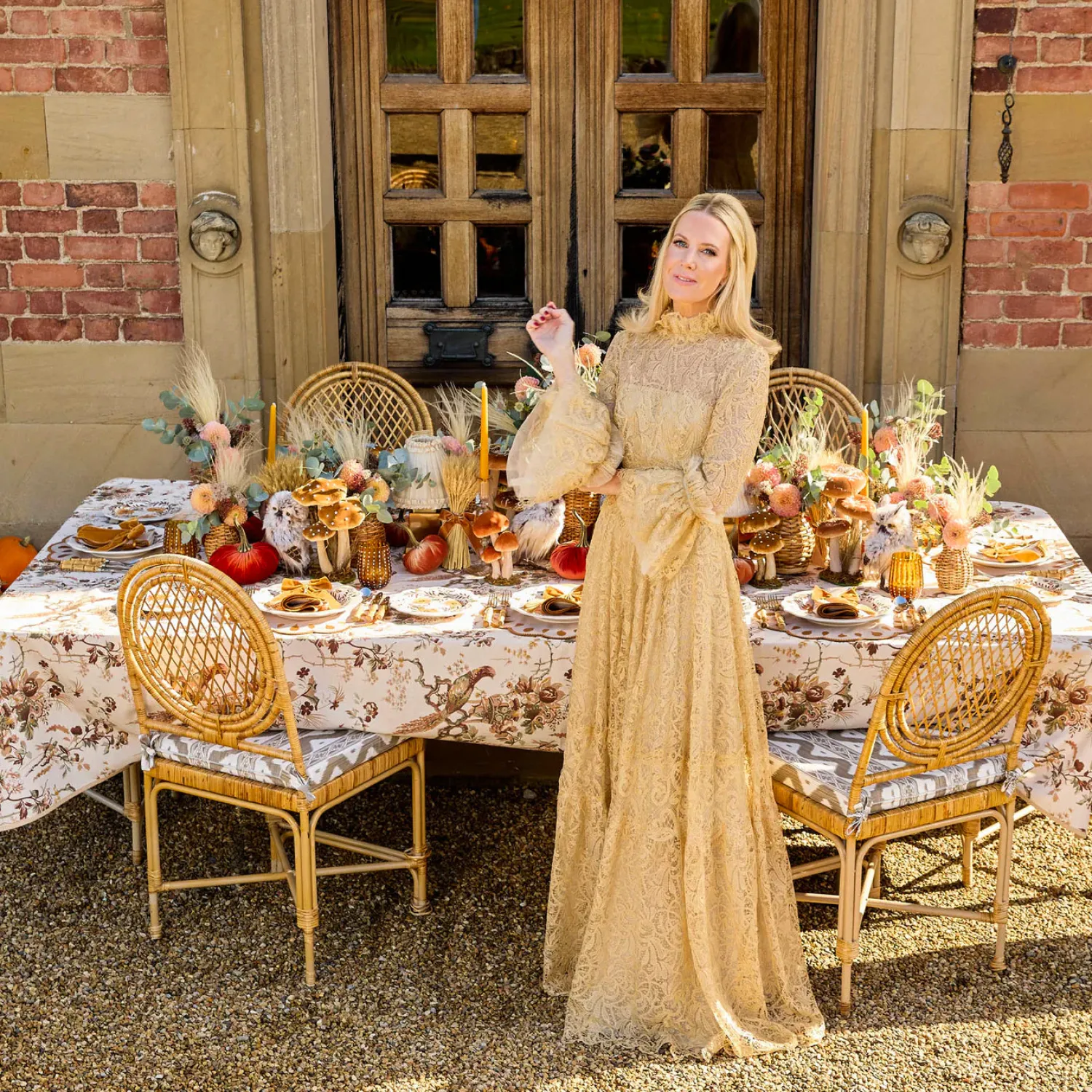 Mrs. Alice Joy of Autumn Decoration Set< Autumn Decorations