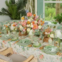 Mrs. Alice Julia Green Marbled Starter Plate< Summer Crockery | Starter Plates