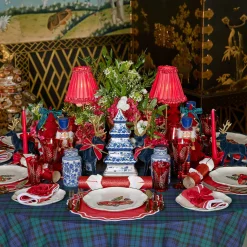 Mrs. Alice Katherine Berry Red Placemats (Set of 4)< Placemats