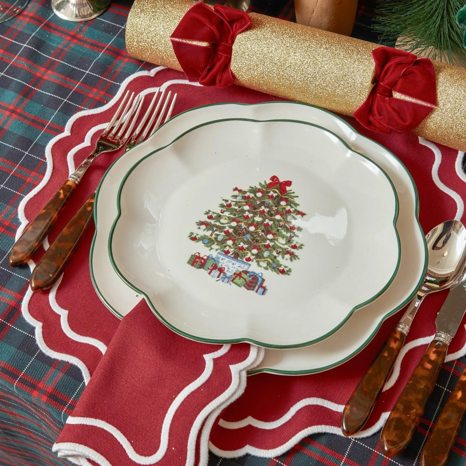 Mrs. Alice Katherine Berry Red Placemats (Set of 4)< Placemats