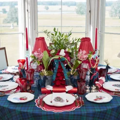 Mrs. Alice Katherine Berry Red Placemats (Set of 4)< Placemats