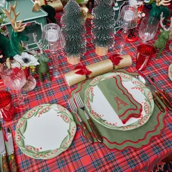 Mrs. Alice Katherine Green & Red Placemats (Set of 4)< Placemats