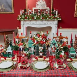 Mrs. Alice Katherine Green & Red Placemats (Set of 4)< Placemats