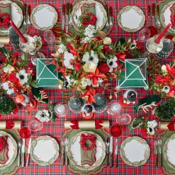 Mrs. Alice Katherine Green & Red Placemats (Set of 4)< Placemats