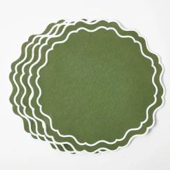 Mrs. Alice Katherine Green Placemats (Set of 4)< Placemats