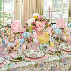 Mrs. Alice Katherine Pink & Green Placemats & Napkins (Set of 4)< Table Linen Sets | Mrs. Alice Monogram