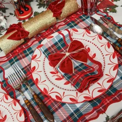 Mrs. Alice Katherine Tartan Placemats (Set of 4)< Placemats