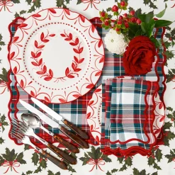 Mrs. Alice Katherine Tartan Placemats (Set of 4)< Placemats