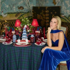 Mrs. Alice Katriona Tartan Tablecloth< Tablecloths