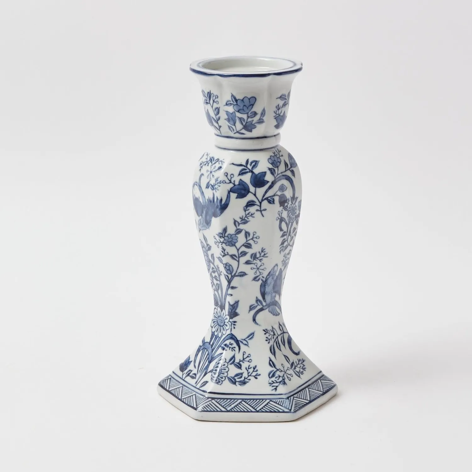Mrs. Alice Large Chinoiserie Candle Holder< Candle Holders
