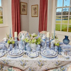 Mrs. Alice Large Chinoiserie Candle Holder< Candle Holders