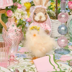 Mrs. Alice Large Fluffy Chicks (Pair)< Spring Decorations