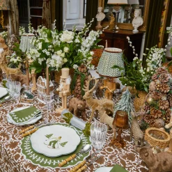 Mrs. Alice Large Frosted Fir Tree (Pair)< Christmas Decorations