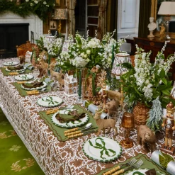 Mrs. Alice Large Frosted Fir Tree (Pair)< Christmas Decorations