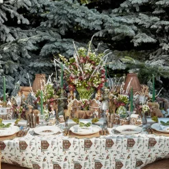 Mrs. Alice Large Frosted Fir Tree (Pair)< Christmas Decorations