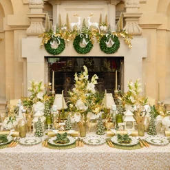 Mrs. Alice Large Giselle Glitter Swan< Christmas Decorations