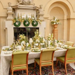 Mrs. Alice Large Giselle Glitter Swan< Christmas Decorations