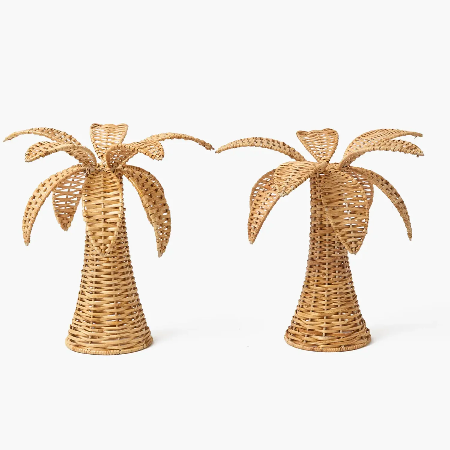Mrs. Alice Large Rattan Palm Tree (Pair)< Year-round Decorations | Spring Decorations