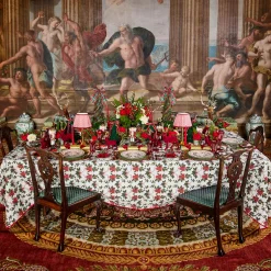 Mrs. Alice Large Red & Green Tartan Bows (Pair)< Napkin Rings & Bows