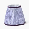 Mrs. Alice Lilac Lotus Lampshade (18cm)< Lampshades