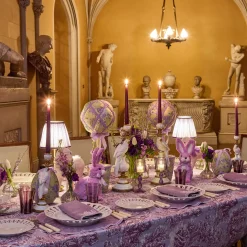 Mrs. Alice Lilac Lotus Lampshade (18cm)< Lampshades