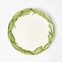 Mrs. Alice Lily of the Valley Dinner Plate< Summer Crockery | Dinner Plates