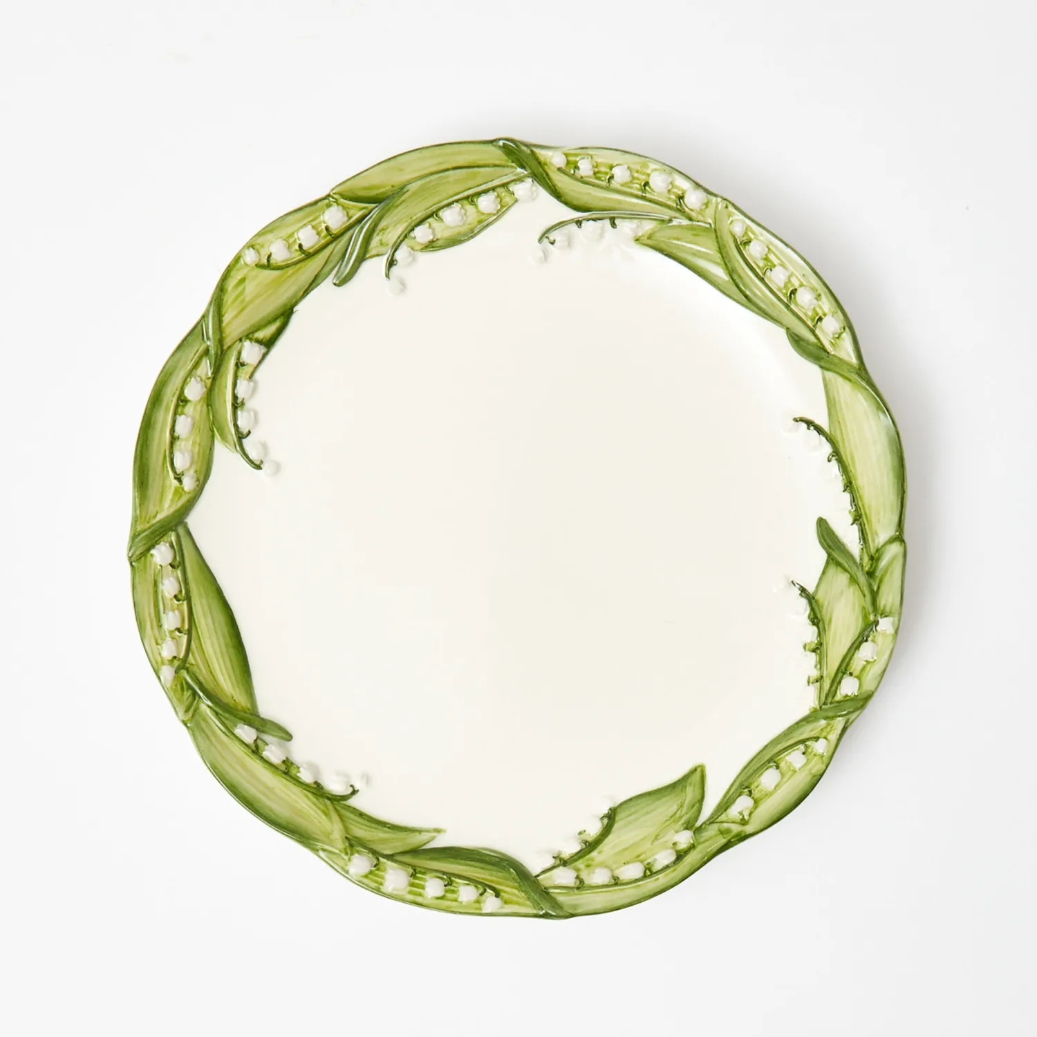 Mrs. Alice Lily of the Valley Dinner Plate< Summer Crockery | Dinner Plates