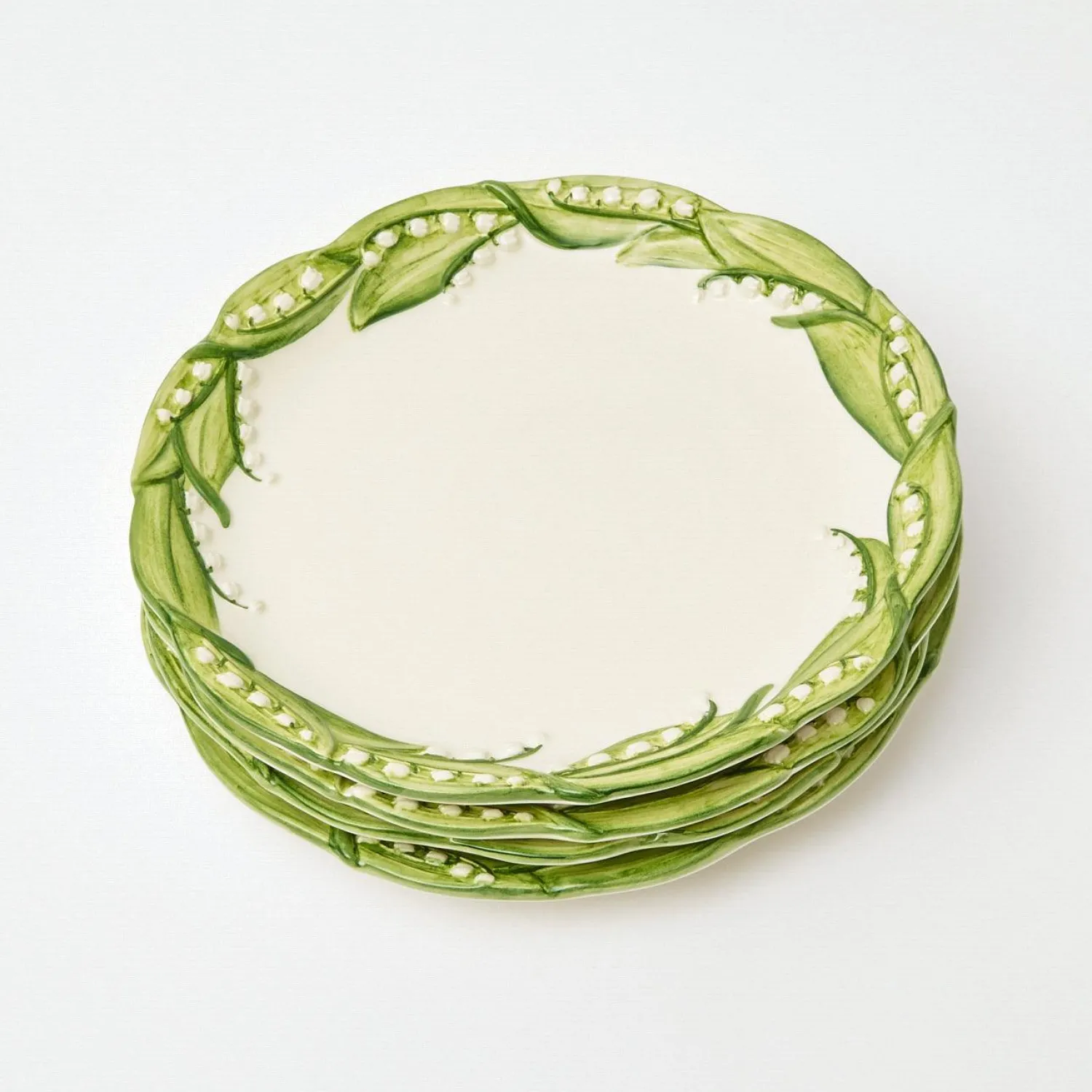 Mrs. Alice Lily of the Valley Dinner Plate< Summer Crockery | Dinner Plates