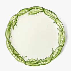 Mrs. Alice Lily of the Valley Dinner Plate< Summer Crockery | Dinner Plates