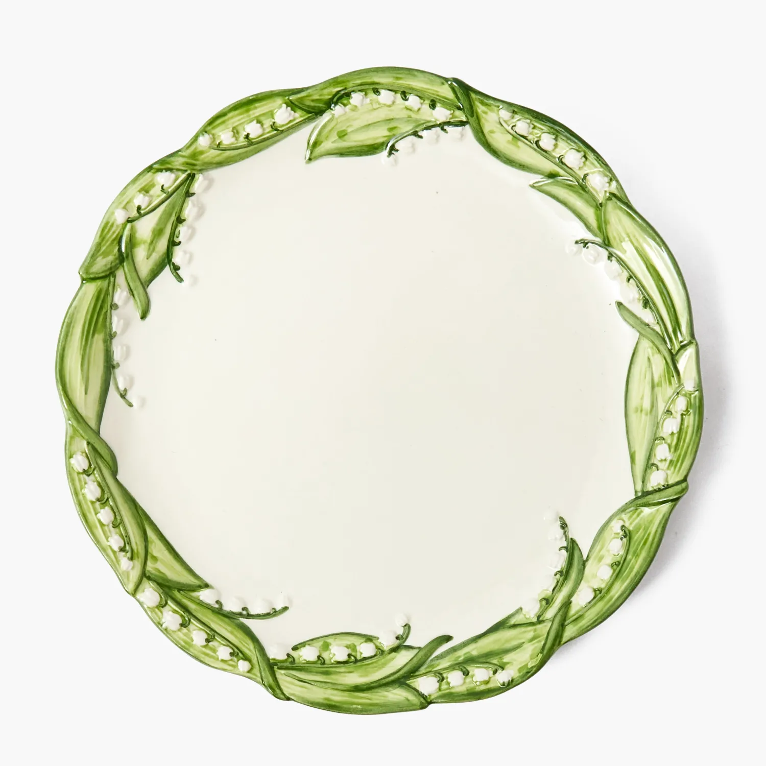 Mrs. Alice Lily of the Valley Dinner Plate< Summer Crockery | Dinner Plates