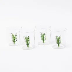 Mrs. Alice Lily of the Valley Glasses (Set of 4)< Glasses | For Her
