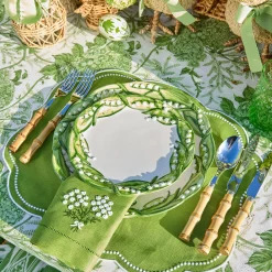 Mrs. Alice Lily of the Valley Starter Plate< Summer Crockery | Starter Plates