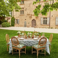 Mrs. Alice Lily of the Valley White Linen Napkins (Set of 4)< Napkins