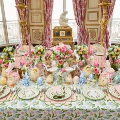 Mrs. Alice Lily Pink & Green Napkins (Set of 4)< Napkins | Mrs. Alice Monogram