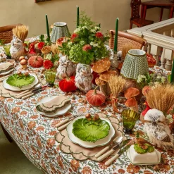 Mrs. Alice Lily Sand & Green Placemats (Set of 4)< Placemats