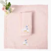 Mrs. Alice Lucy Goose Pink Linen Napkins (Set of 4)< Napkins