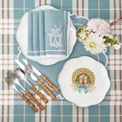 Mrs. Alice Mariana Duck Egg Placemats (Set of 4)< Placemats